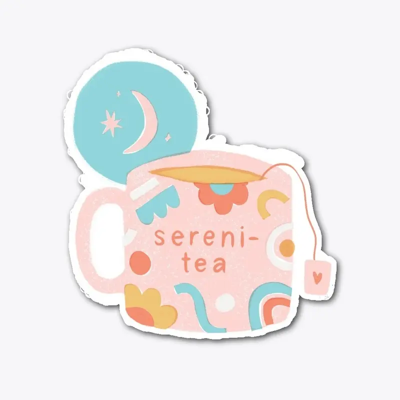 SereniTEA Sticker